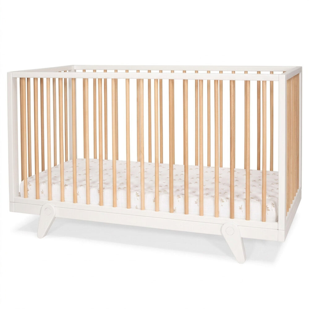 lit-petipeton-blanc-vu-trois-quarts-sommier-bas-matelas Lit Petipeton 70x140cm blanc et bois de trois quarts sommier bas avec matelas