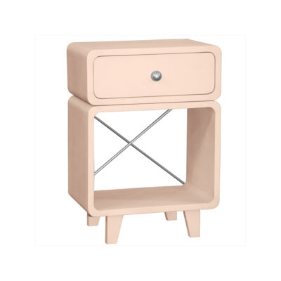 CHEZZZ0003-2 Chevet ZZZ rose poudre
