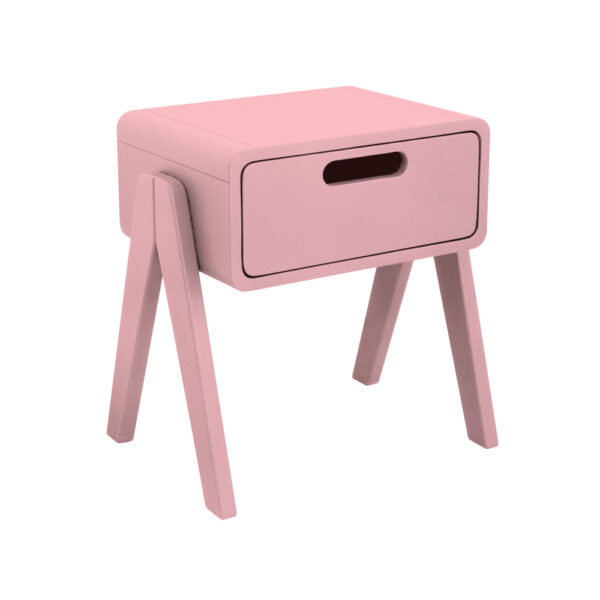 CHEPET0009 Chevet Petit Robot vieux rose
