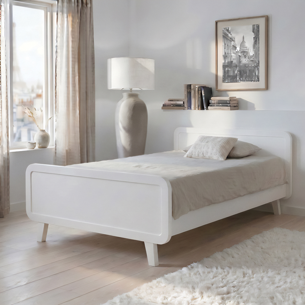 lit-rond-120x200-blanc-deco-classique-chic Lit Rond 120x200 cm blanc ambiance déco classique chic