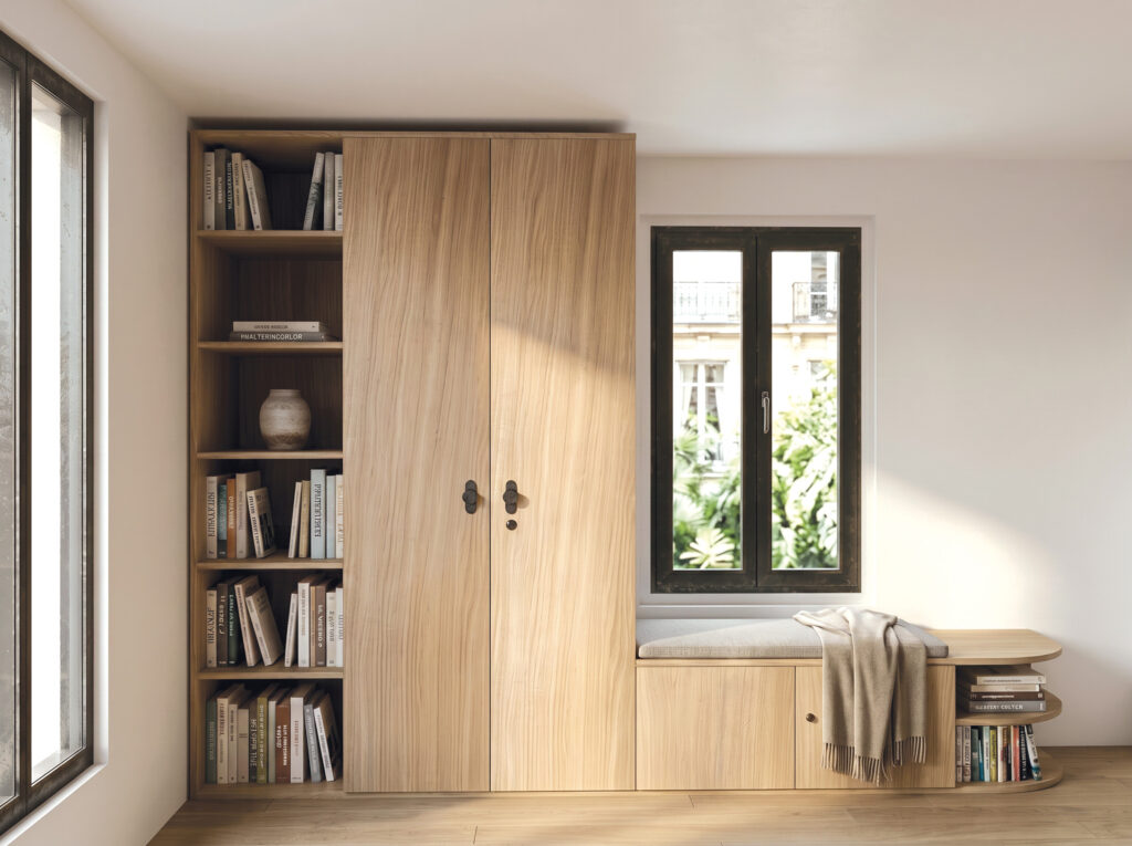 Projet d'aménagement armoire Laurette