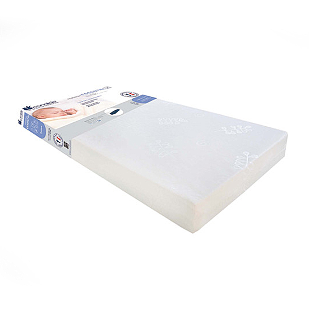 Matelas lit bébé à barreaux 60x120x10cm gamme Essentiel
